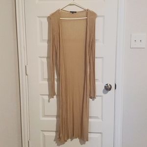 Beige Duster sweater